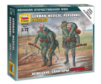 ZVEZDA Deutsches medizinisches Personal 1941-43 Figuren Modellbau 1/72
