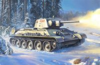 ZVEZDA Sowjetischer mittlerer Panzer, Mod. 1943 URALMASH...