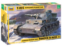 ZVEZDA Deutscher mittlerer Panzer IV Ausf.E Modellbausatz...