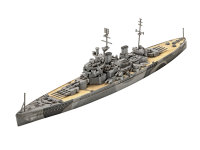 Revell Model Set Battleship HMS Duke of York Modellbausatz mit Basiszubehör
