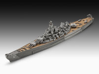 Revell Model Set Battleship USS New Jersey Modellbausatz mit Basiszubehör